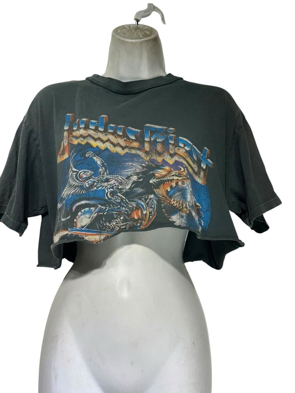 Daydreamer Judas Priest Painkiller Weekend Cropped Tee Shirt